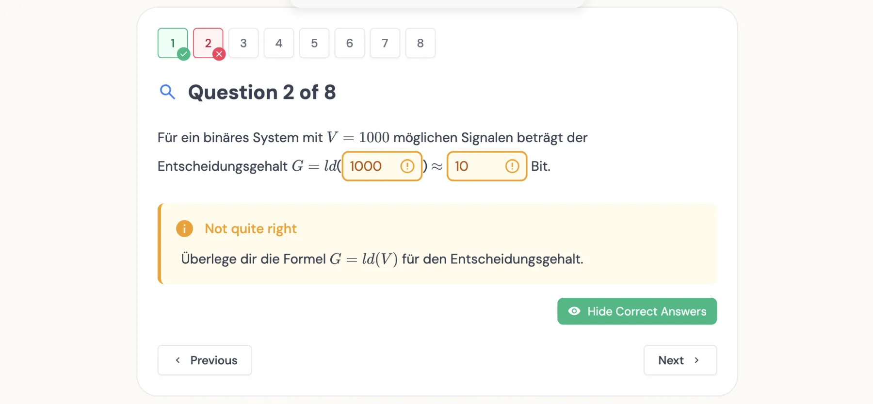 Mathematical formulas and technical graphics in the teaching platform